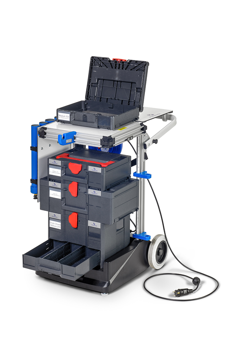 WorkStation StorageBox str. M m. 1 skuffe 3